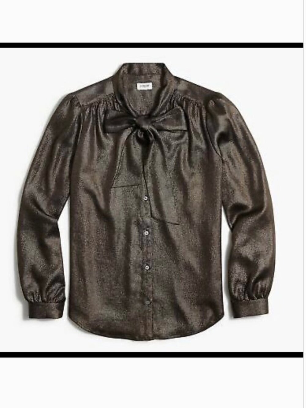 J.Crew Factory Store Size L Long sleeve blouse